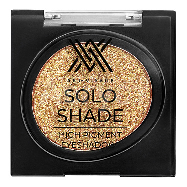 Тени для век Art-Visage SOLO SHADE, дуохром медно-зеленый, тон 55
