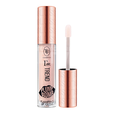 Блеск для губ Triumf Plump Bomb I'm Trend, Розовый нюд, тон 02