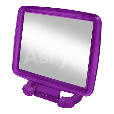 Зеркало ZCDE-06 настольное квадратное, 24,5 см, фиолетовый