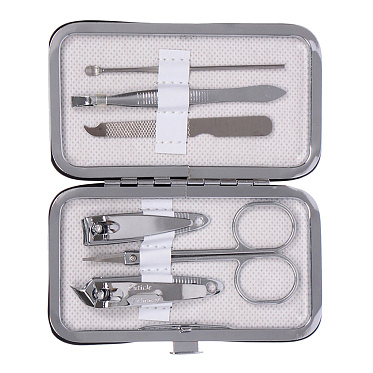 Набор маникюрный 545-0128 Сияй, в футляре, 6 предметов