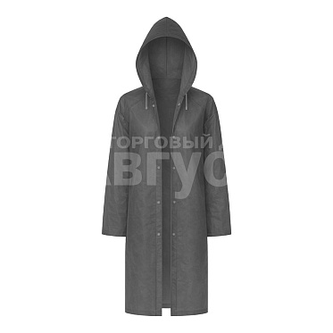 Влагозащитный плащ-дождевик PD-08-2 EVA, серый
