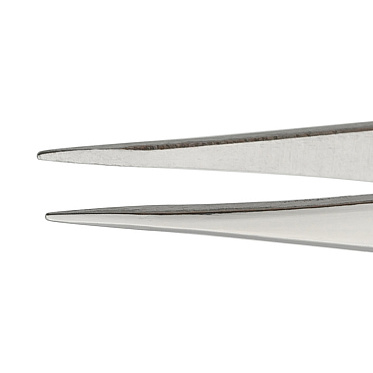 Пинцет для бровей Solinberg 251-F301 полированный, окончание игольчатой формы
