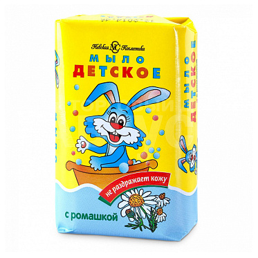 Мыло туалетное Невская косметика детское Ромашка, 90 г