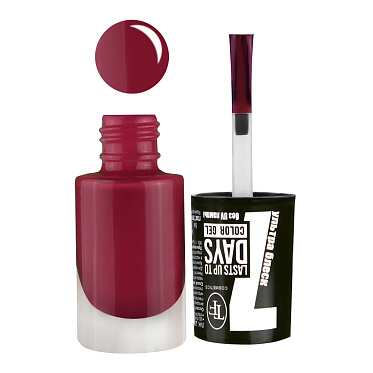 Лак для ногтей Triumf Color Gel сливовый, тон 282, 8 мл