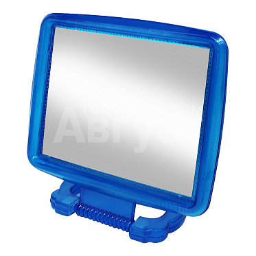 Зеркало ZCDE-06 настольное квадратное, 24,5 см, синий