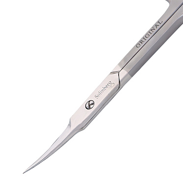 Ножницы маникюрные Solinberg 212-012 Classic Line, ногтевые, лезвия 32 мм, матовые