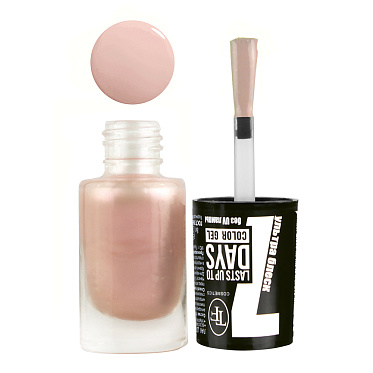 Лак для ногтей Triumf Color Gel розовый, тон 261, 8 мл