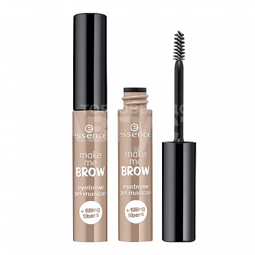 Тушь гель для бровей Essence Make Me Brow, светло-коричневый, тон 01, 3,8 мл