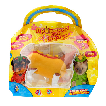 Игрушка Т23804 Прокачка для собачки,тянущиеся собачки и кошечки, 10 см в ассортименте