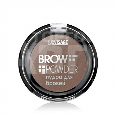 Пудра для бровей LUX visage Brow powder 02 Soft brown