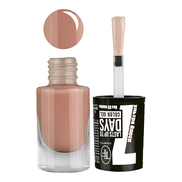 Лак для ногтей Triumf Color Gel Нежно-розовый полупрозрачный, тон 293, 8 мл