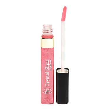 Помада для губ Triumf Crystal Shine Lipgloss жидкая, розовая, тон 52, 25 г