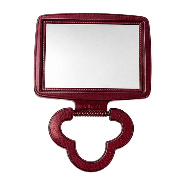 Зеркало ZCDE-01-1 настольное квадратное, 14*11 см, коричневое