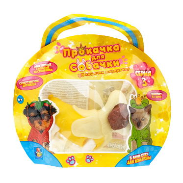 Игрушка Т23804 Прокачка для собачки,тянущиеся собачки и кошечки, 10 см в ассортименте