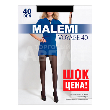 Колготки Malemi Voyage 40 den, размер 3, nero (черный)