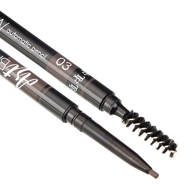 Карандаш для бровей Triumf Art Brow с щеточкой, брюнет, тон 03