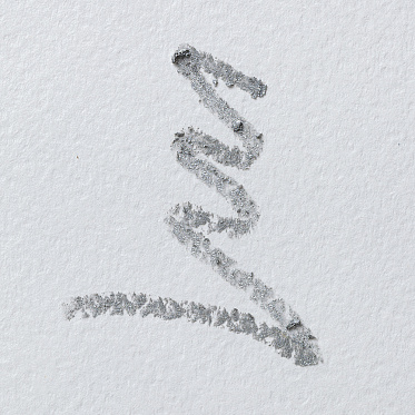 Карандаш для глаз Parisa Gel Eyepencil, гелевый, серебряный, тон 807