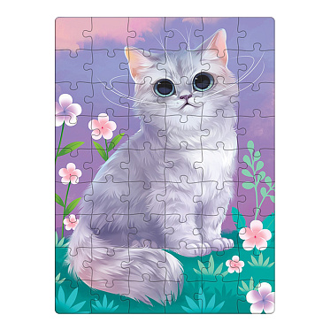 Пазл Puzzle Time 7293463 Милый котик, 54 элемента