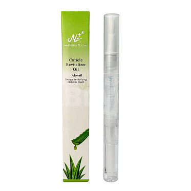 Средство для ногтей Honey Nail масло для кутикулы увлажняющее в карандеше, Алоэ, 3 мл