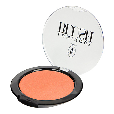 Румяна Triumf Luminous Blush пудровые с шиммер эффектом, розовый янтарь, тон 605