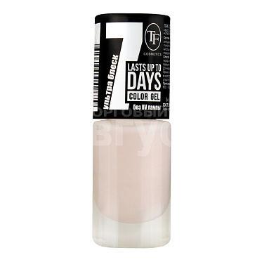 Лак для ногтей Triumf Color Gel молочный/полупрозрачный, тон 292, 8 мл