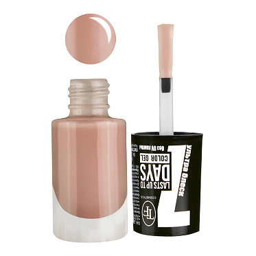 Лак для ногтей Triumf Color Gel розовый полупрозрачный, тон 295, 8 мл