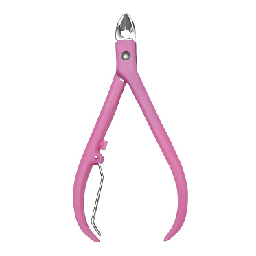 Кусачки маникюрные Queen fair 603802 одинарная пружина, лезвие 8мм, 11 см, в ассортименте