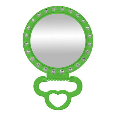 Зеркало ZCDE-43 настольное круглое, 14,5 см, зеленый