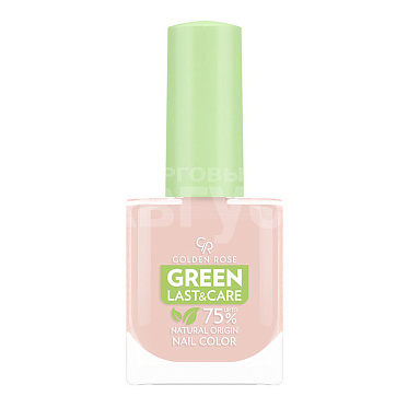 Лак для ногтей Golden Rose Green Last Care Nail Color, тон 110