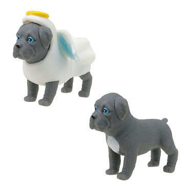 Игрушка Т23804 Прокачка для собачки,тянущиеся собачки и кошечки, 10 см в ассортименте