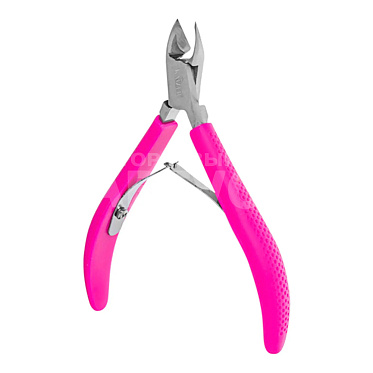 Кусачки маникюрные Kaizer 403018 двухпружинные, резиновые ручки