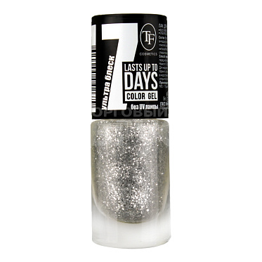 Лак для ногтей Triumf Color Gel Серебрянный бал, тон 299, 8 мл