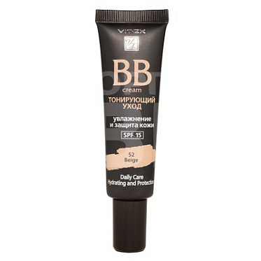 Крем тональный Витэкс BB Тонирующий уход SPF15, тон 52 Beige, 30 мл