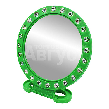 Зеркало ZCDE-42-1 настольное круглое, 12,5 см, зеленый