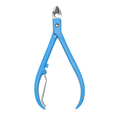 Кусачки маникюрные Queen fair 603802 одинарная пружина, лезвие 8мм, 11 см, в ассортименте